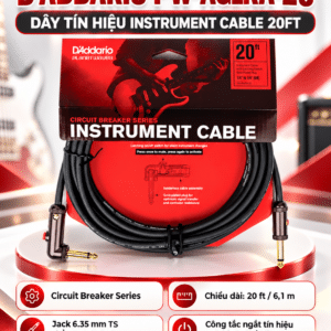 daddario day tin hieu 20ft pw aglra 20