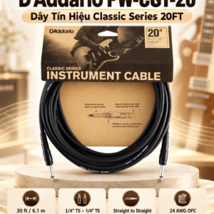 daddario day tin hieu 20ft pw cgt 20 2