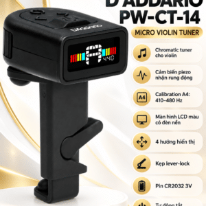daddario micro violin tuner pw ct 14 2
