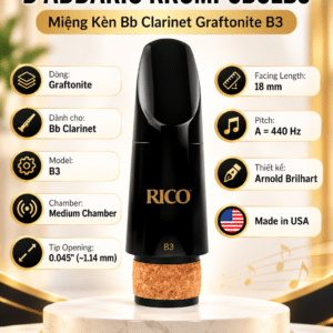 daddario royal rico mieng ken clarinet b3 rrgmpcbclb3