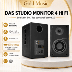 DAS STUDIO MONITOR-4 HIFI LOA KIỂM ÂM das studio monitor 4 hifi loa kiem am