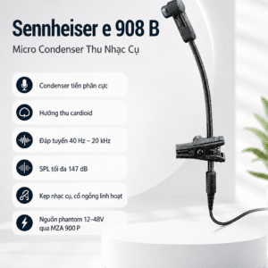 e 908 b micro condenser
