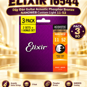 elixir 3313216544 day dan acoustic pack 3 phosphor 11 52