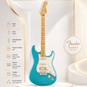 fender dan guitar dien player ii strat hss mn aqb 0140542518 2