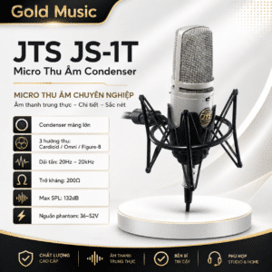 JTS JS-1T Micro thu âm condenser jts js 1t micro thu am condenser