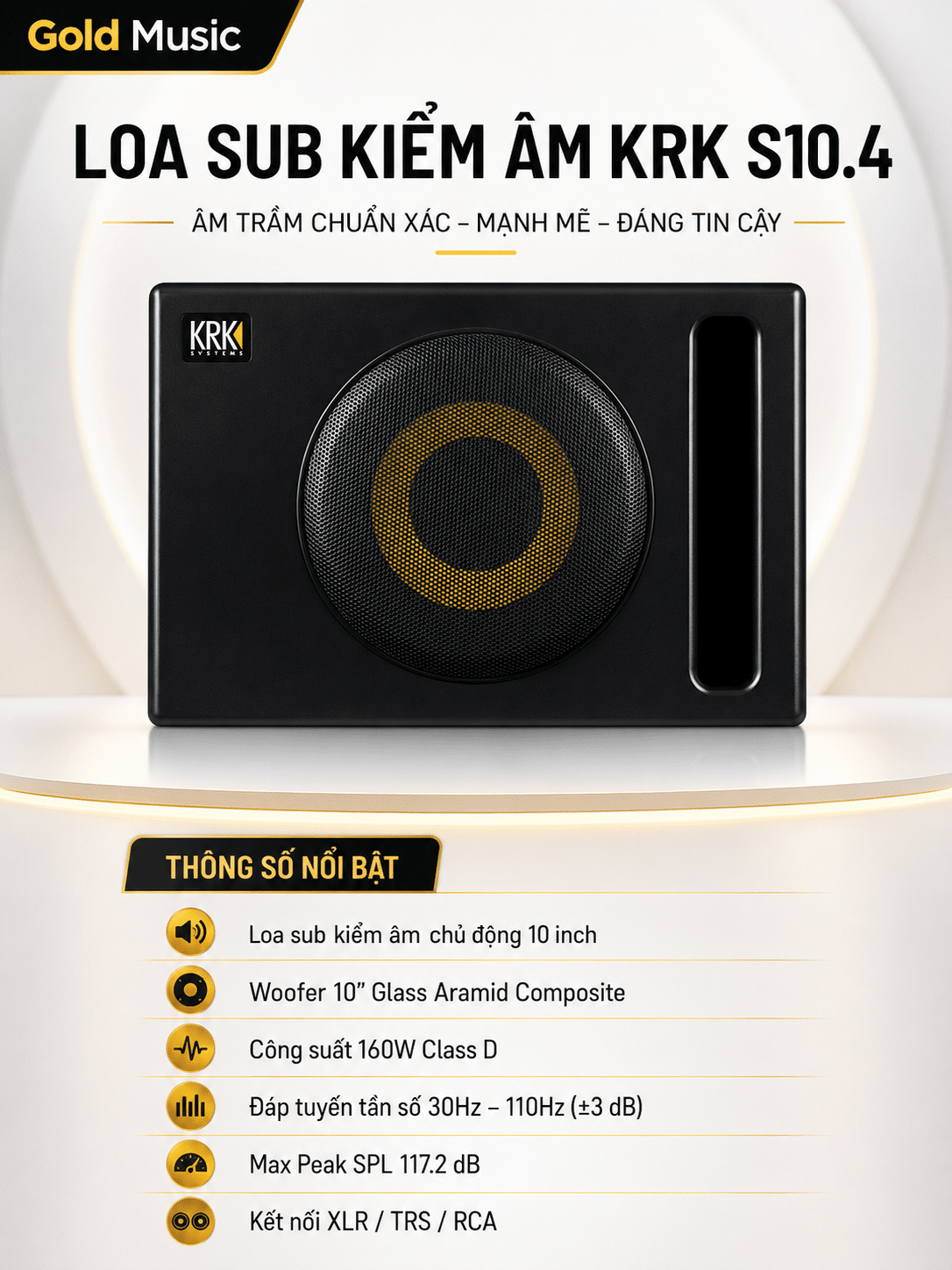 LOA KRK S10.4 loa krk s10 4