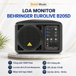LOA MONITOR BEHRINGER EUROLIVE B205D loa monitor behringer eurolive b205d
