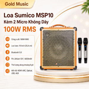 loa sumico msp10 100w karaoke