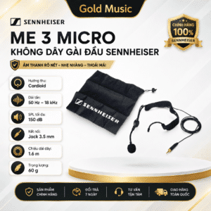 ME 3 MICRO KHÔNG DÂY GÀI ĐẦU SENNHEISER me 3 micro khong day gai dau sennheiser