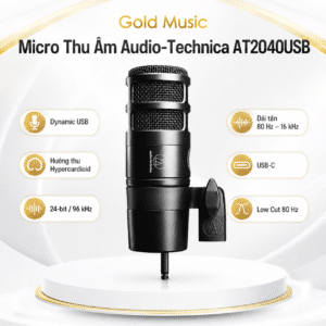 Micro Thu Âm Audio Technica AT2040-USB micro thu am audio technica at2040 usb