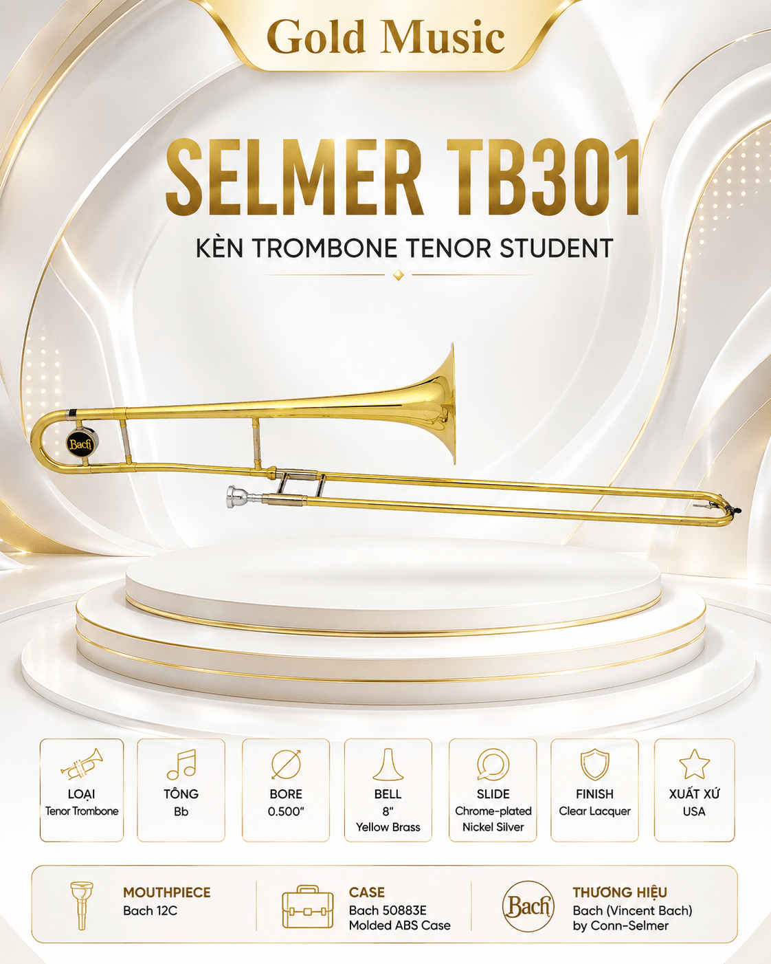 SELMER TB301 Kèn selmer tb301 ken