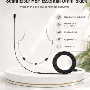 sennheiser hsp essential omni microphone deo dau