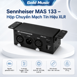 sennheiser mas 133 hop chuyen mach tin hieu xlr