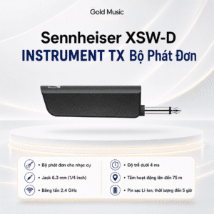 Sennheiser XSW-D INSTRUMENT TX Bộ phát đơn sennheiser xsw d instrument tx bo phat don