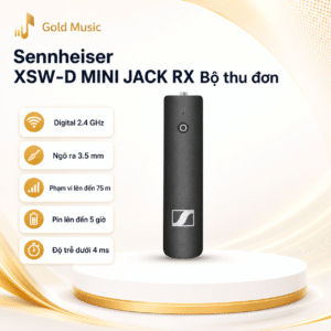 Sennheiser XSW-D MINI JACK RX Bộ thu đơn sennheiser xsw d mini jack rx bo thu don