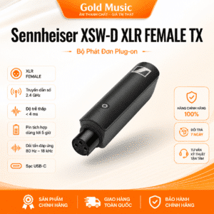 sennheiser xsw d xlr female tx bo phat don plug on