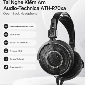 tai nghe kiem am audio technica ath r70xa open back headphone 5