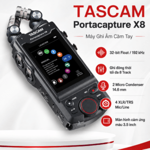 tascam portacapture x8 may ghi am cam tay 2