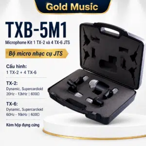 txb 5m1 microphone kit 1 tx 2 4 tx 6 jts