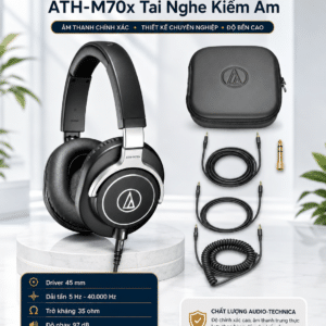 audio technica ath m70x