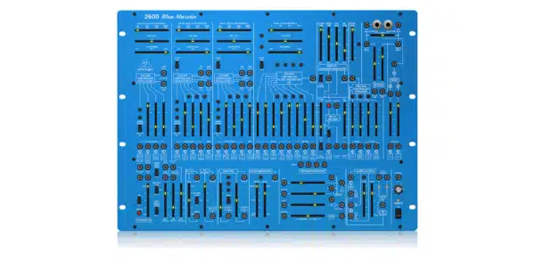 behringer 2600 blue marvin analog synthesizers 2