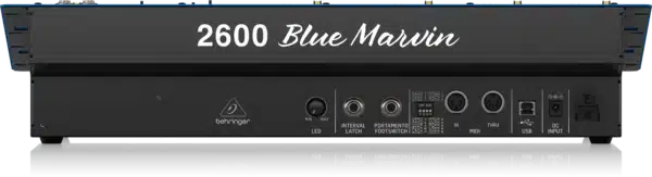 behringer 2600 blue marvin analog synthesizers