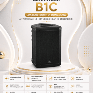 behringer b1c loa bluetooth