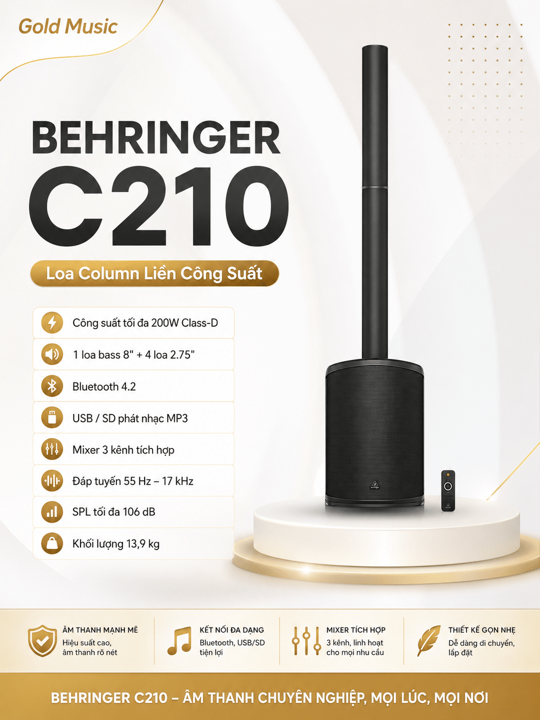 Behringer C210 Loa Column behringer c210 loa column