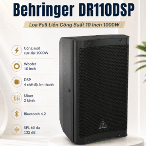 Behringer DR110DSP Loa Full Liền Công Suất behringer dr110dsp loa full lien cong suat