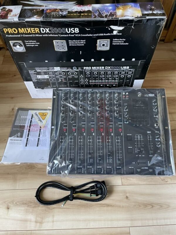 behringer dx2000usb dj mixer mixer