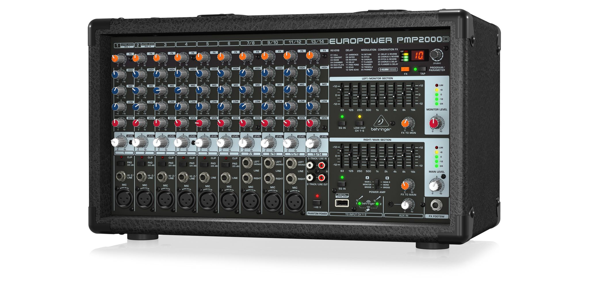 behringer pmp2000d mixer lien cong suat 1 behringer pmp2000d mixer lien cong suat 1