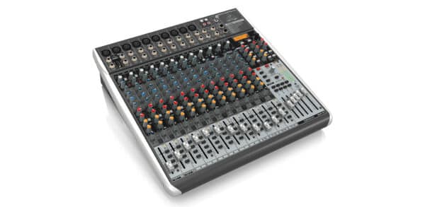 behringer qx2442usb mixer analog 24 input 4 2 bus tich hop mic preamp eq usb fx 2