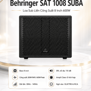 Behringer SAT 1008 SUBA Loa Sub Liền Công Suất behringer sat 1008 suba loa sub lien cong suat
