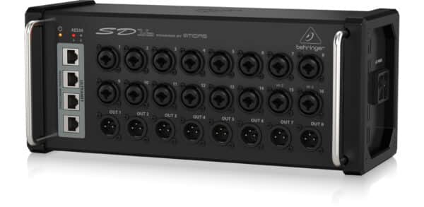 behringer sd16 stage box 16 output ultranet aes 50 4