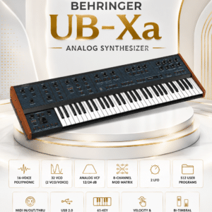 behringer ub xa analog synthesizers 1