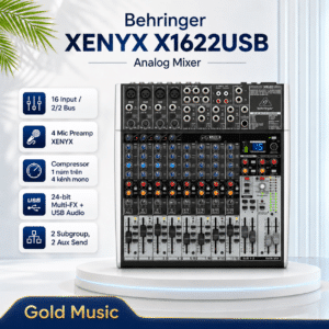 behringer x1622usb analog mixer 3