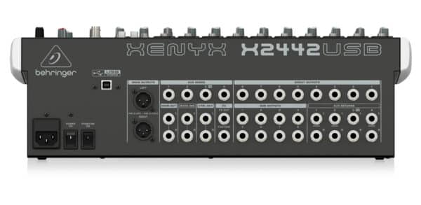 behringer x2442usb analog mixer