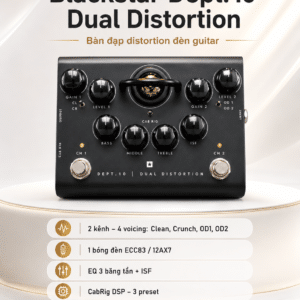 Blackstar BA195012 Bàn Đạp hiệu ứng guitar Disortion