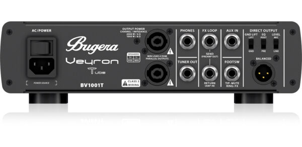 bugera bv1001t tube bass head amply