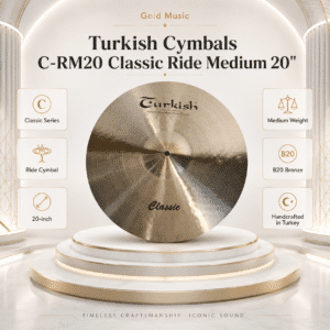 c rm20 cymbals tho nhi ky dong traditional 20 inch classic ride medium