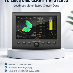 clarity m stereo loudness meters tc electronic 4