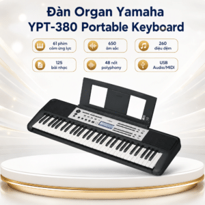 Đàn Organ Yamaha YPT380 , Portable Keyboard dan organ yamaha ypt380 portable keyboard