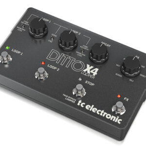 ditto x4 looper guitar stompboxes tc electronic 2