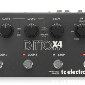 ditto x4 looper guitar stompboxes tc electronic 3