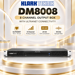 dm8008 bo xu ly am thanh ultranet klark teknik