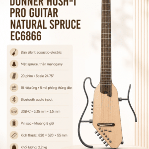 donner hush i pro natural spruce ec6866