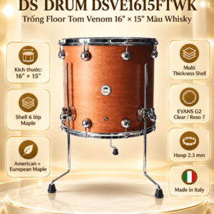 ds drum dsve1615ftwk trong floortom venom 16x15 mau whisky 2