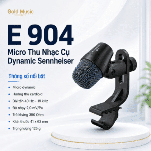 E 904 Micro Thu Nhạc Cụ Dynamic Sennheiser e 904 micro thu nhac cu dynamic sennheiser