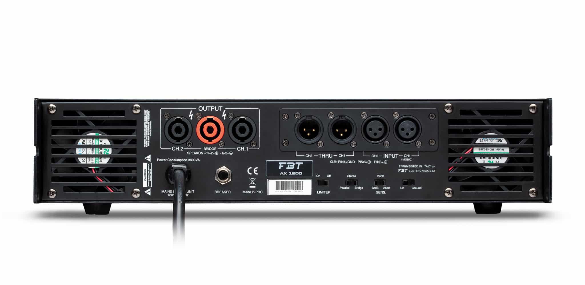 fbt ax 1200 amply cong suat 2 kenh 1 fbt ax 1200 amply cong suat 2 kenh 1