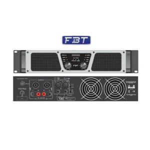 FBT AX 1200 Amply Công Suất 2 kênh x 600w / 4 Ohm fbt ax 1200 amply cong suat 2 kenh